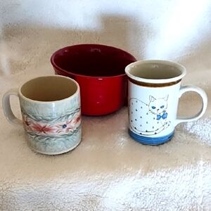 Bundle Of Three Mugs